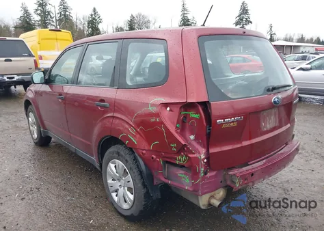 2009 Subaru Forester 2.5X from USA, damaged, VIN JF2SH61689H731282
